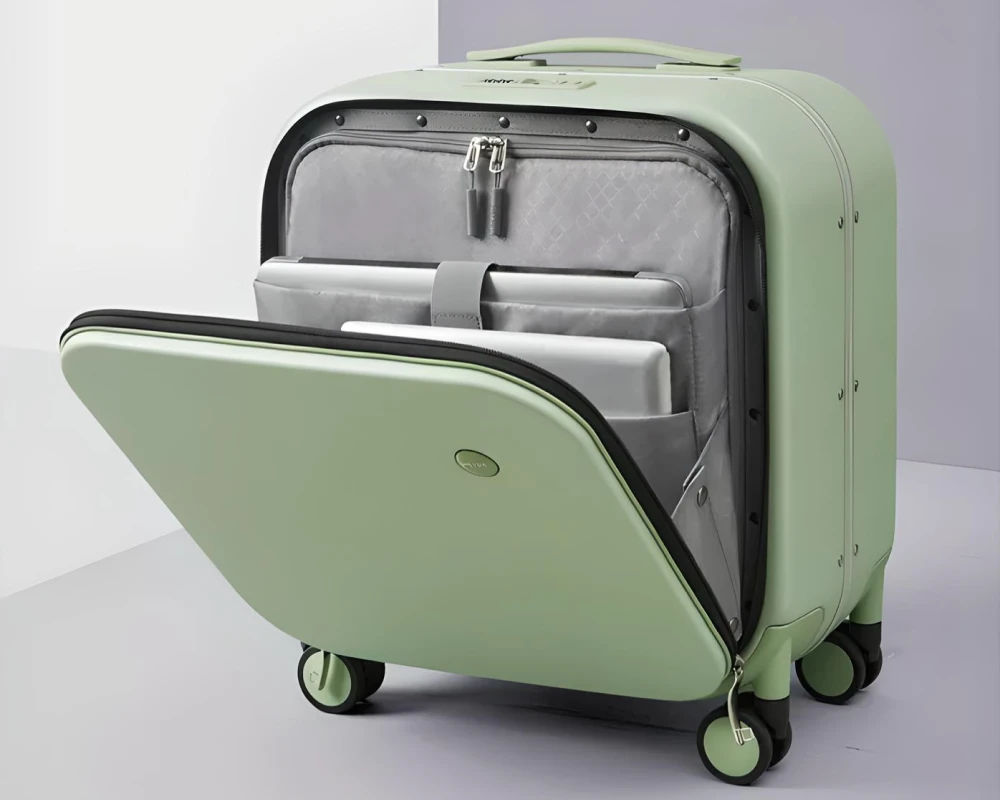 suitcase with compartments