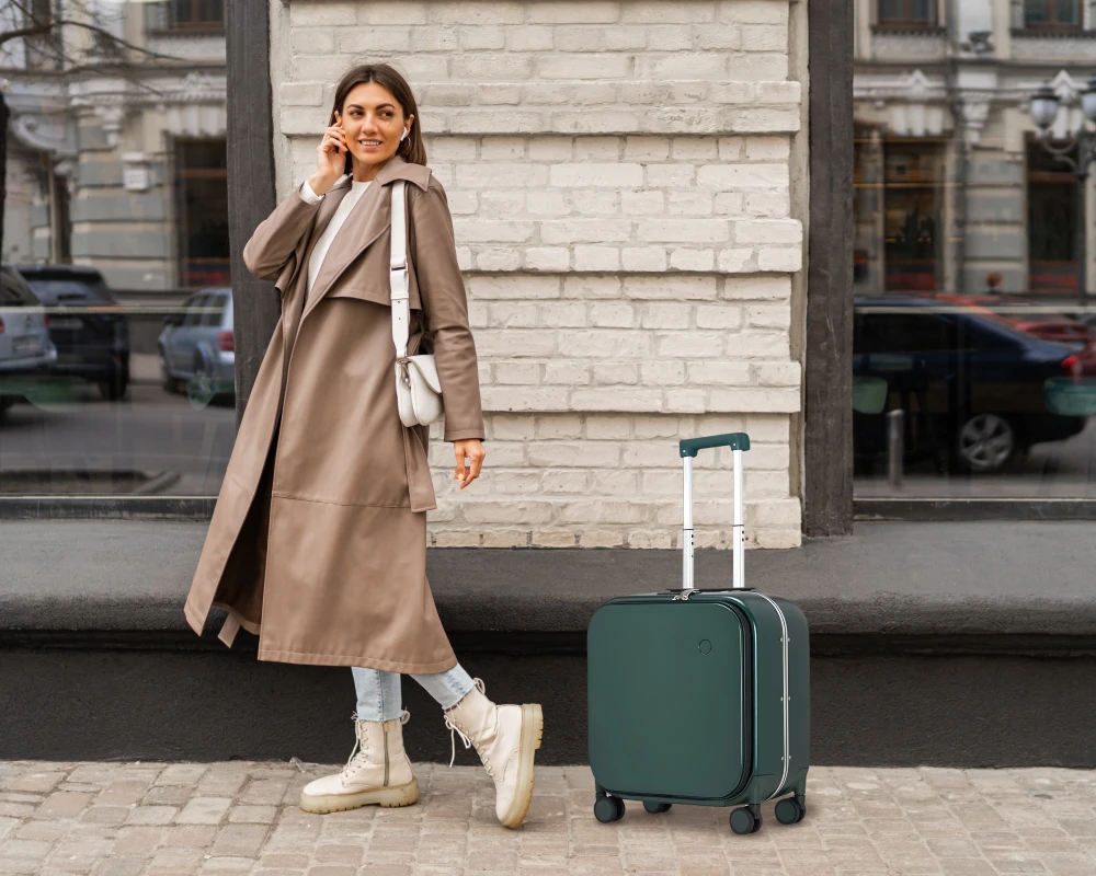 colorful carry on luggage