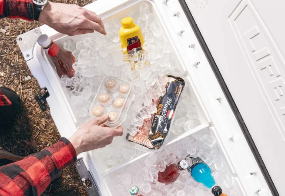 outdoor ice cooler