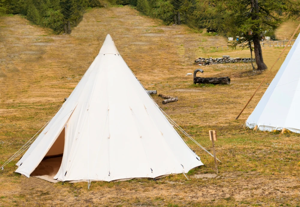 luxe pyramid tent