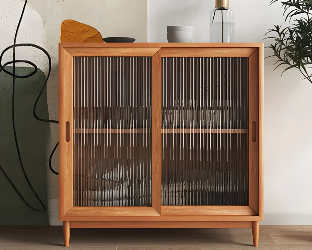 wood sideboard with drawers