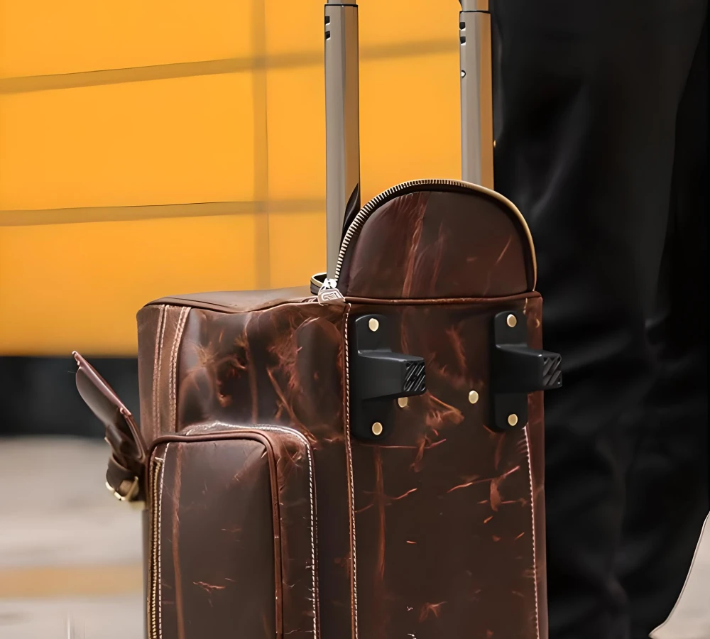 luggage carrier on wheels